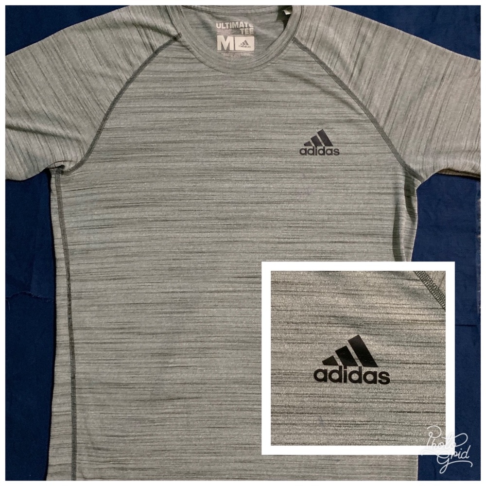 🥎 Adidas Dry Fit Shirt Grey